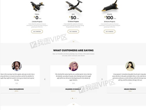 專業設計資源整合 從App產品介紹到企業網頁模板的全方位解決方案